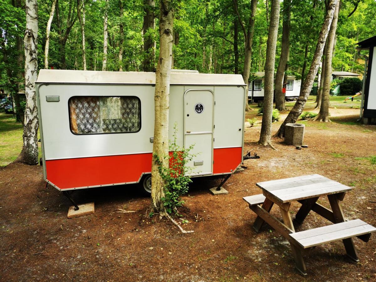Ddr Kult Wohnwagen Direkt Am Campsite *